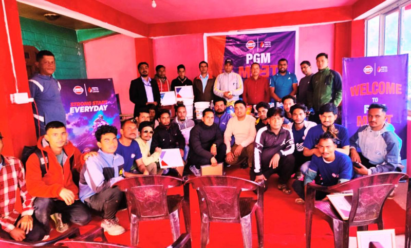 रुकुम र सल्यानमा गल्फ लुब्रिकेन्ट्सको पीजीएम मिट सम्पन्न, २५ जना उत्कृष्ट मेकानिक्स सम्मानित